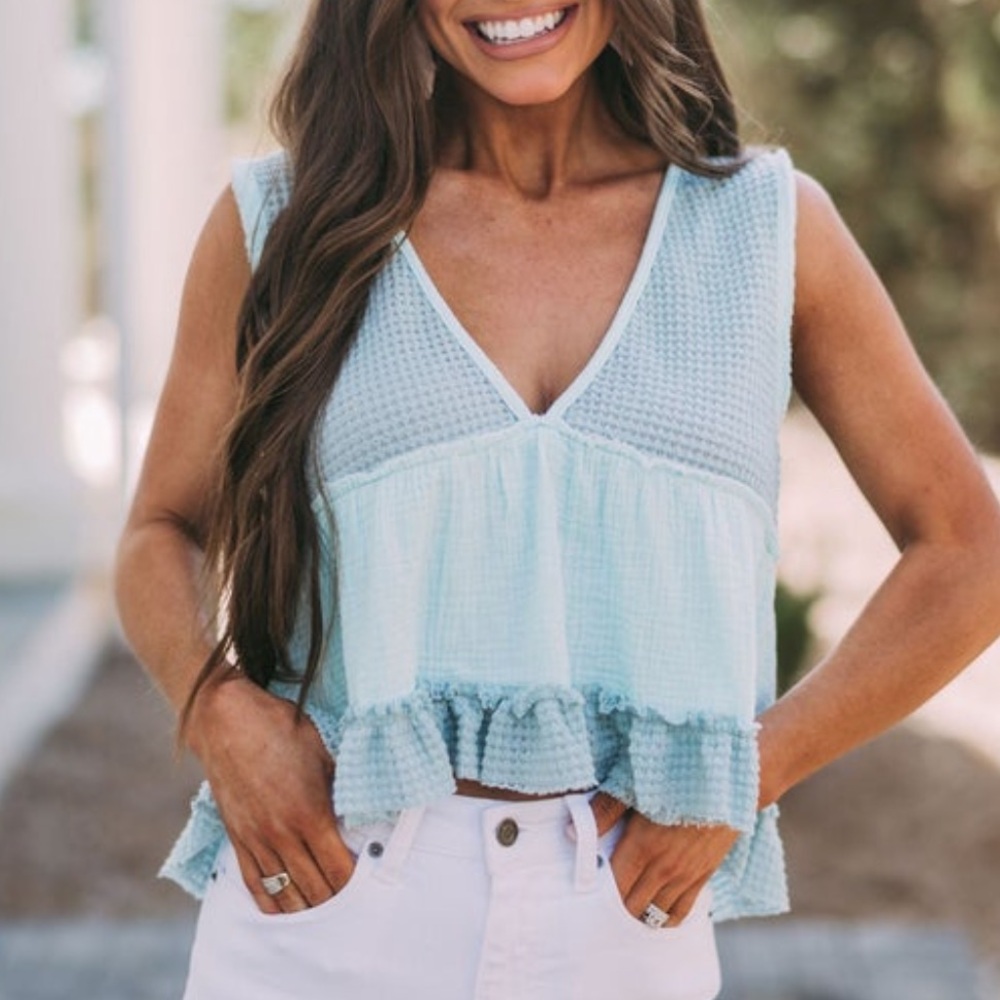 Babydoll Ruffled Top